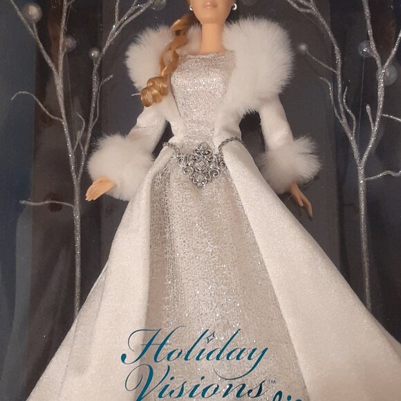 Holiday Visions Barbie Winter Fantasy Special Edition 2003 NEW IN BOX - Picture 4 of 12
